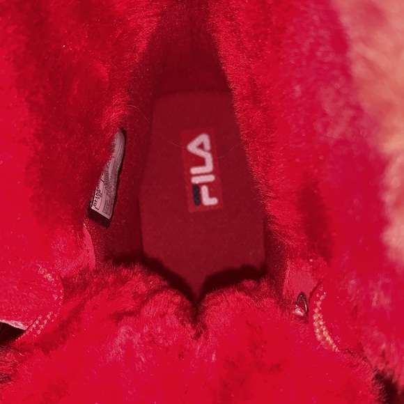 Fila Red Disruptor High Top Boot🥳❌ - Picture 6 of 8